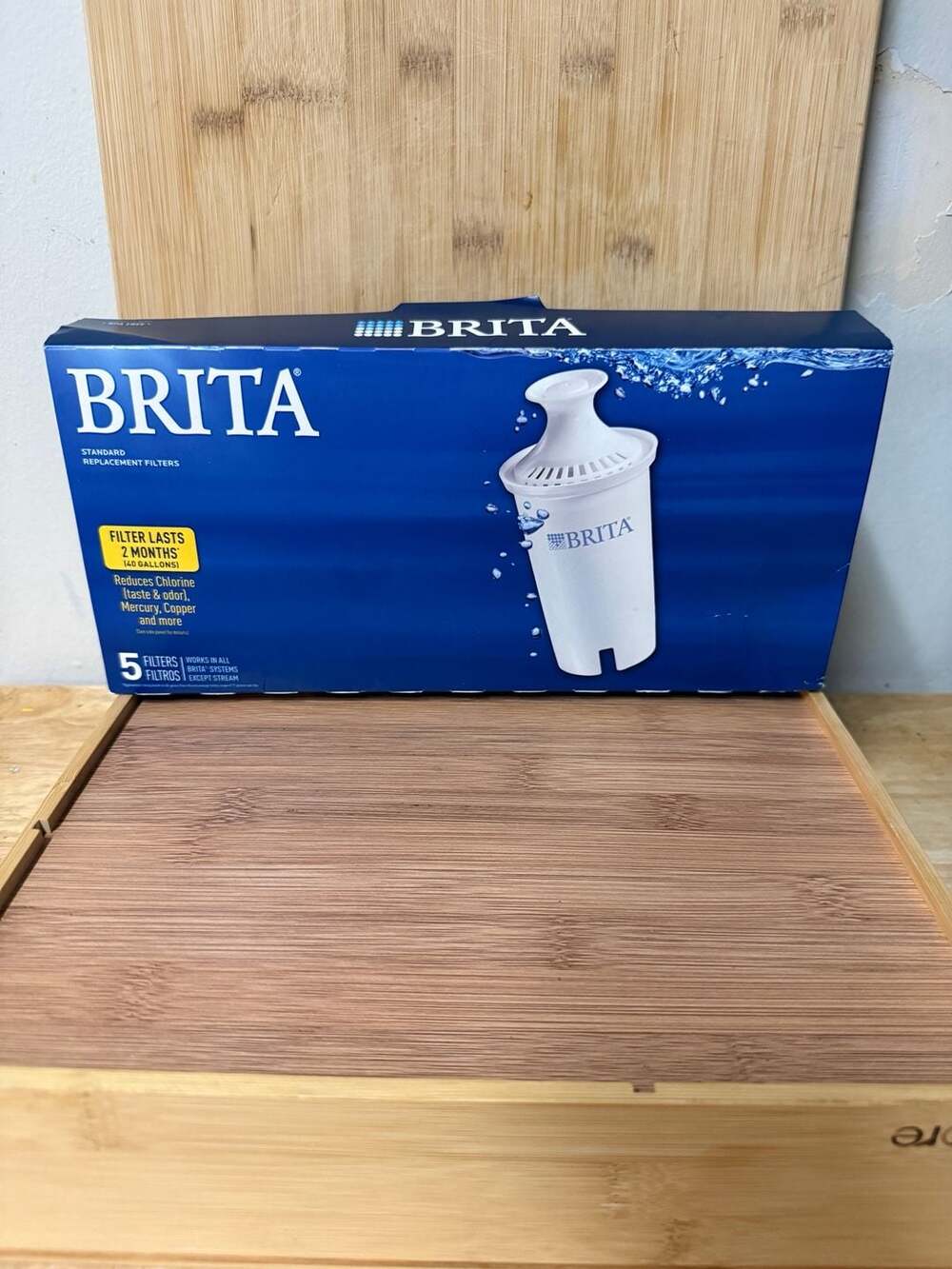 Brita Standard Replacement Water Filters, 5-Pack